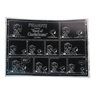 Vintage Projected Peanuts Prod/Peanuts Comic Strips NEGATIVE PRINT/ԡʥå ͥƥ 