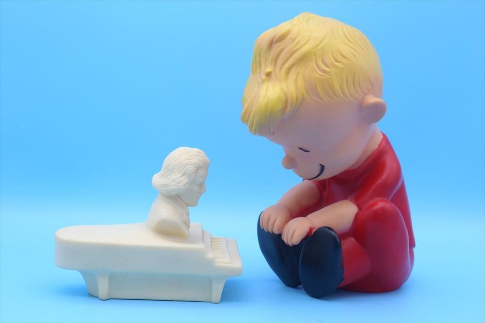 【訳あり】 50s ピアノ付き/シュローダー ソフビドール Schroeder Hungerford コミック・アニメ