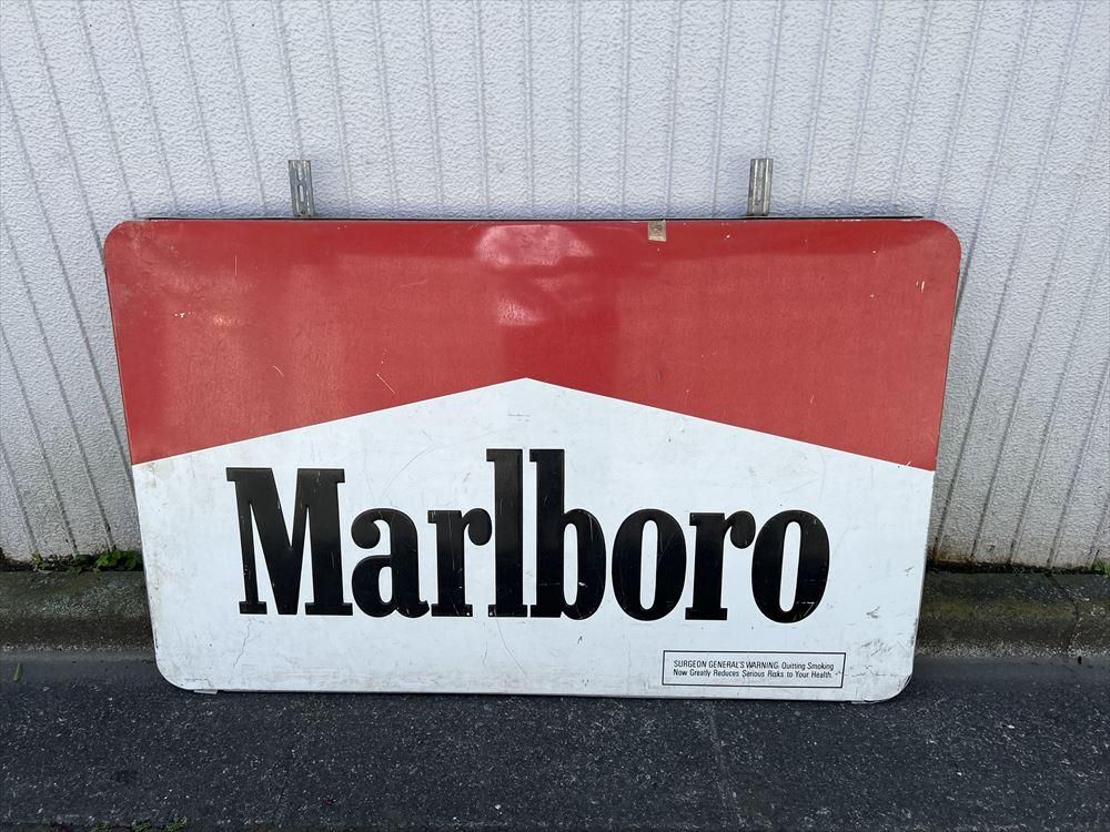 世界的に 昭和レトロ インテリア 壁掛け タバコ看板 マールボロ marlboro 家具