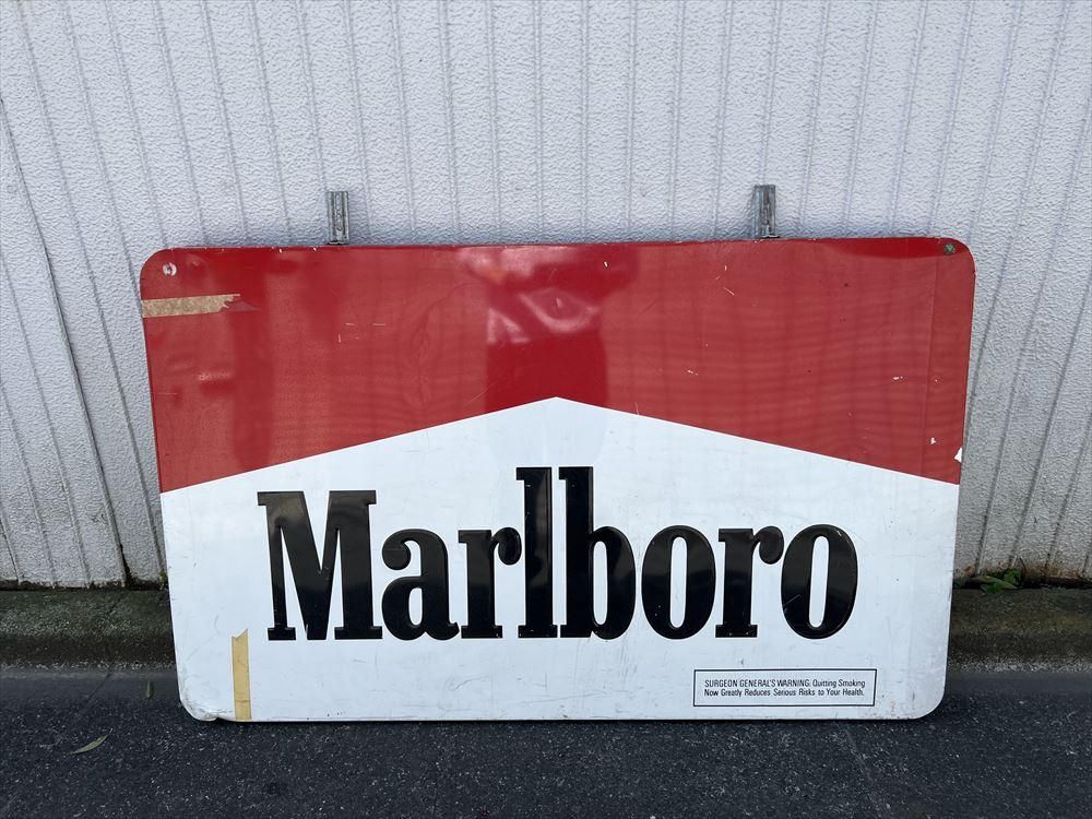 90s Marlboro Steel Sign /マルボロ ヴィンテージ 大型 看板 90s Marlboro Steel Sign /マルボロ ヴィンテージ 大型 看板