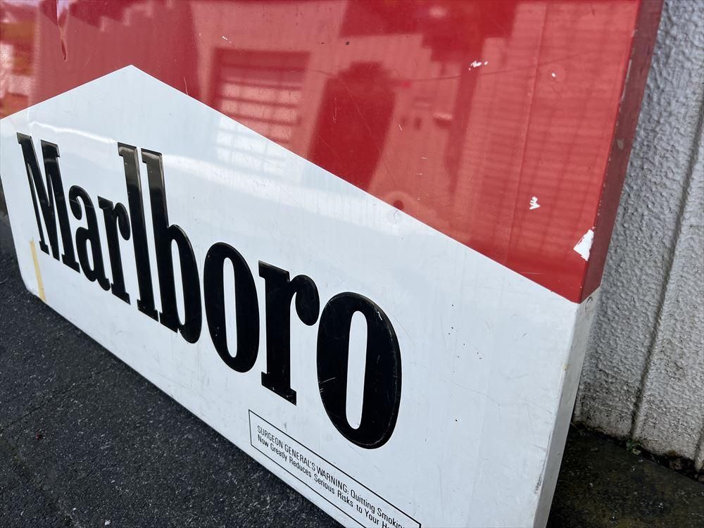 90s Marlboro Steel Sign /マルボロ ヴィンテージ 大型 看板 90s Marlboro Steel Sign /マルボロ ヴィンテージ 大型 看板