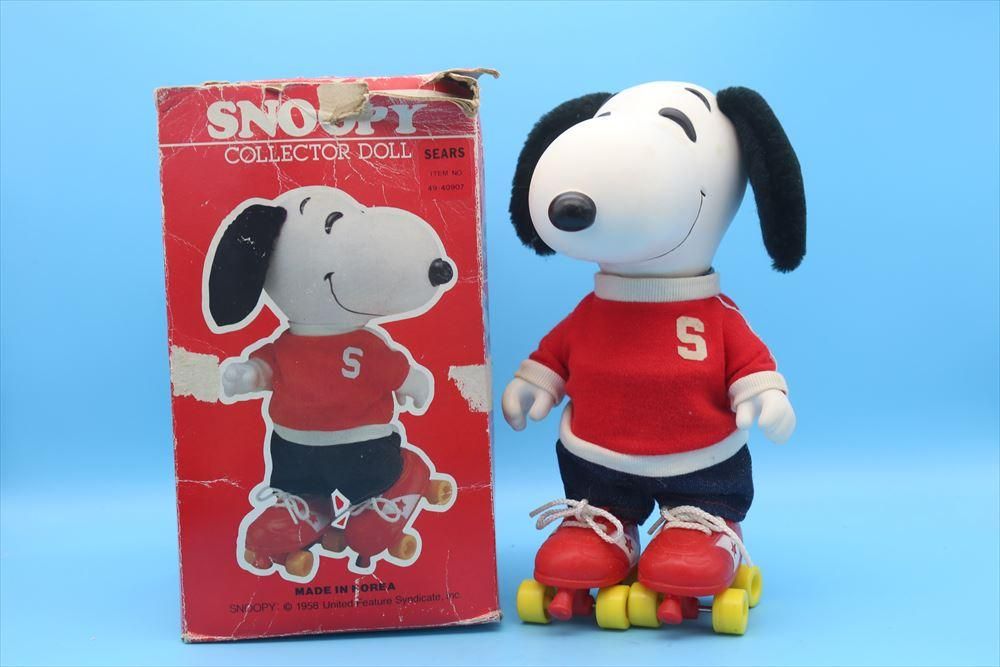 80s Determined Snoopy Tumbling Figure/スヌーピー セラミック 80s Determined Snoopy Tumbling Figure/スヌーピー セラミック