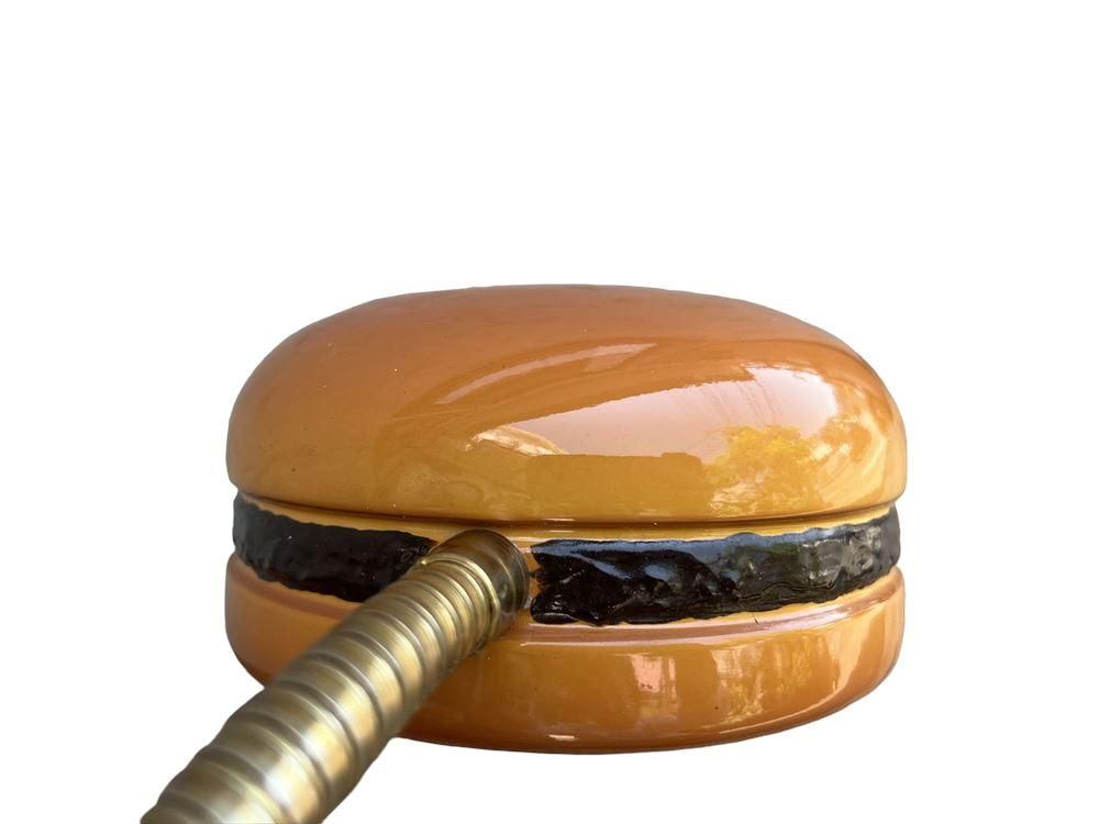 希少 80s ハンバーガーパッチ吊り下げランプ