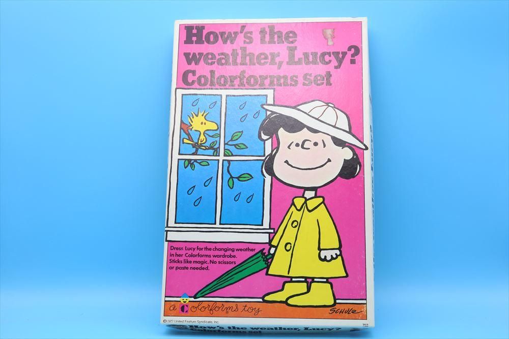 Vintage How's the weather, Lucy?Colorforms set/ヴィンテージ Vintage How's the weather, Lucy?Colorforms set/ヴィンテージ