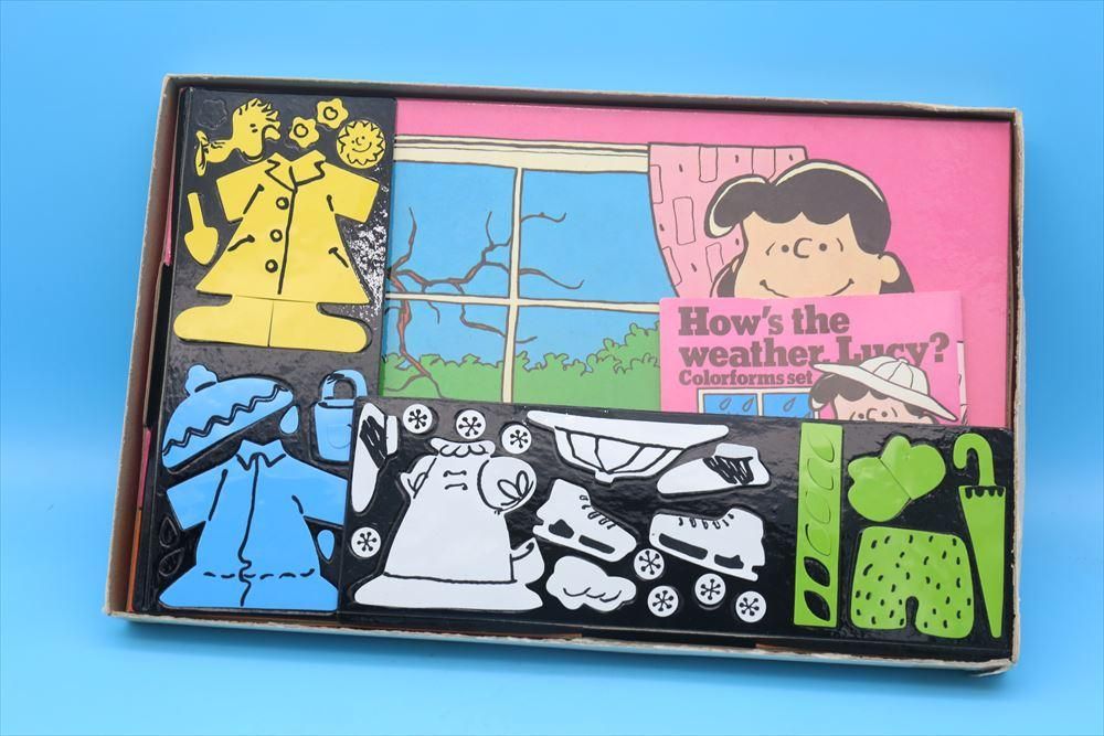 Vintage How's the weather, Lucy？Colorforms set/ヴィンテージ