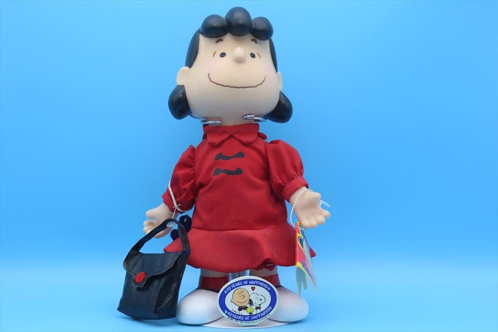 【ご予約品】 90s Applause ルーシー ドール スタンド付き/ピーナッツ ピーナッツ、スヌーピー