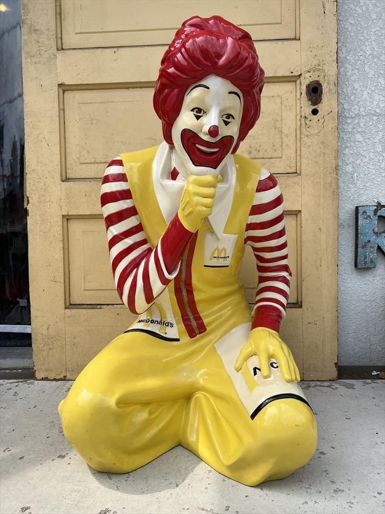 1979 Setmakers Tabletop Ronald McDonald Statue/ヴィンテージ 1979 Setmakers Tabletop Ronald McDonald Statue/ヴィンテージ