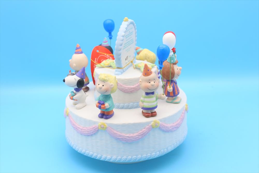 90s Willitts 40YEARS OF HAPPINESS CAKE MUSIC BOX/40周年記念 限定