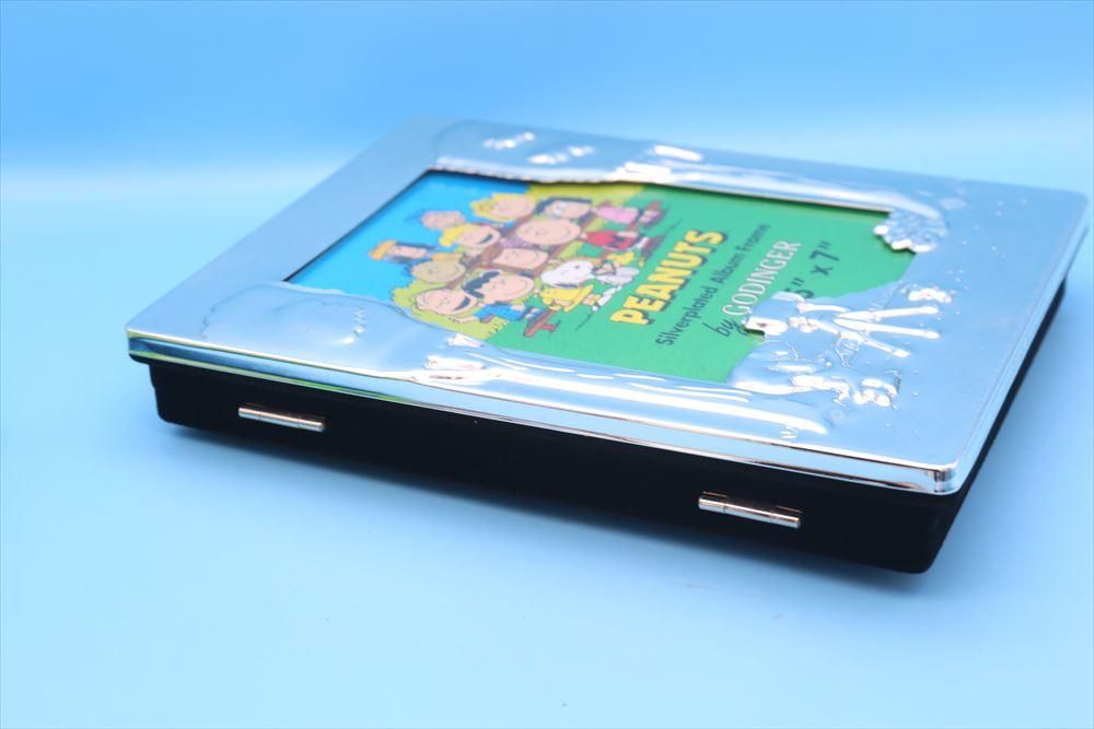 90s Godinger Snoopy Silver Plated album Frame/写真立て