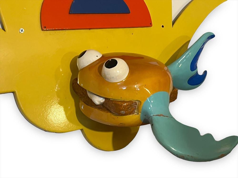 【オンラインショップ】 McDonald's 1970s-80s Setmakers plaque wall Filet-O-Fish キャラクター