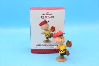 Hallmark Keepsake Charlie Brown Peanuts Favorite Pastime/㡼꡼֥饦 ʥ