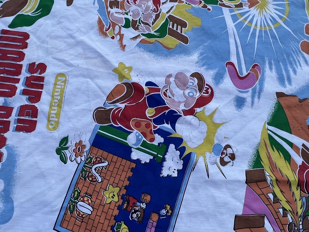 専用⭐︎任天堂マリオ　ゼルダの伝説　ビンテージシーツ ビンテージシーツ スーパーマリオブラザーズ 任天堂 ゼルダの伝説