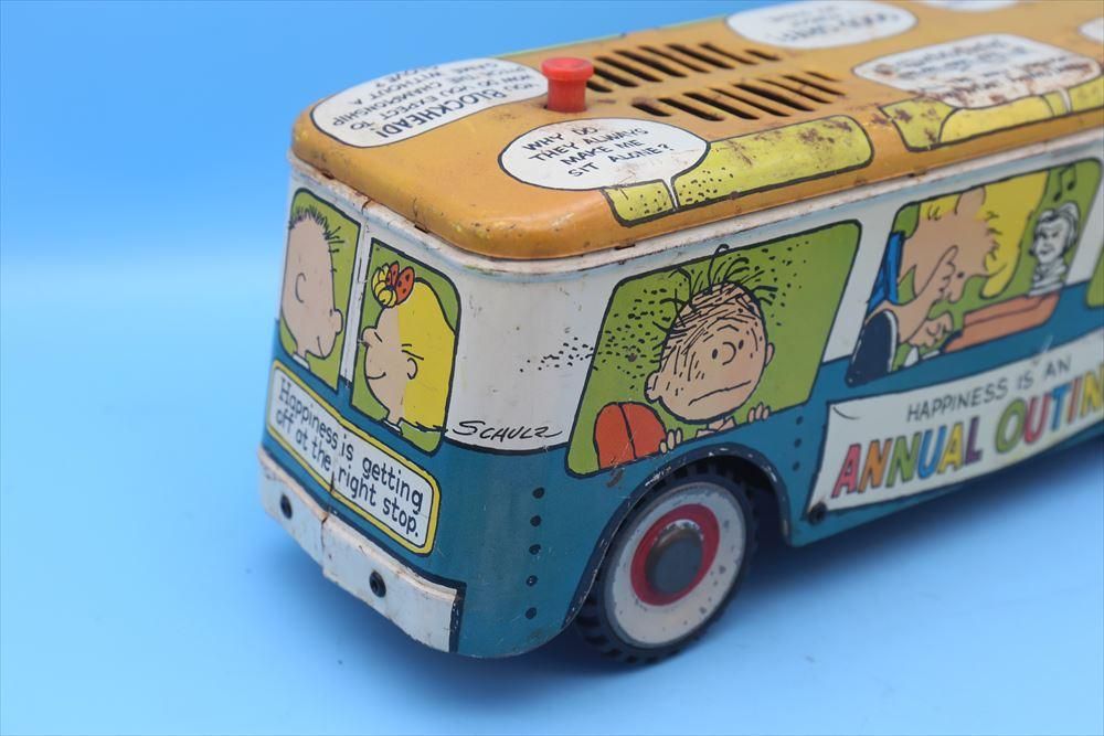 60s Chein Peanuts Bus/スヌーピー ピーナッツ バス 60s Chein Peanuts Bus/スヌーピー ピーナッツ バス