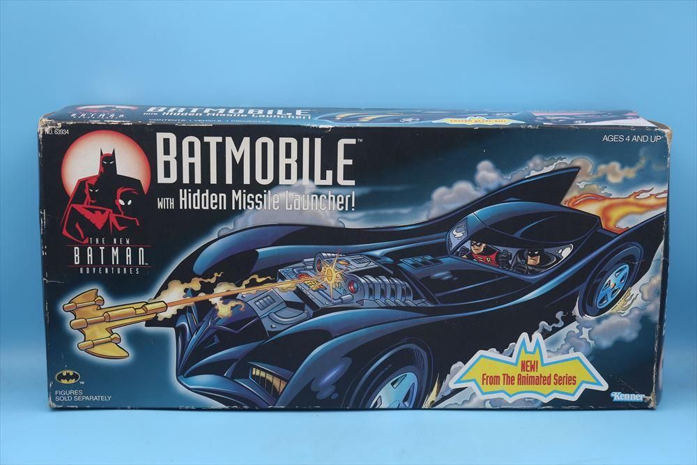 90s Kenner BATMAN Batmobile WITH Hidden Missile Launcher 90s Kenner BATMAN Batmobile WITH Hidden Missile Launcher