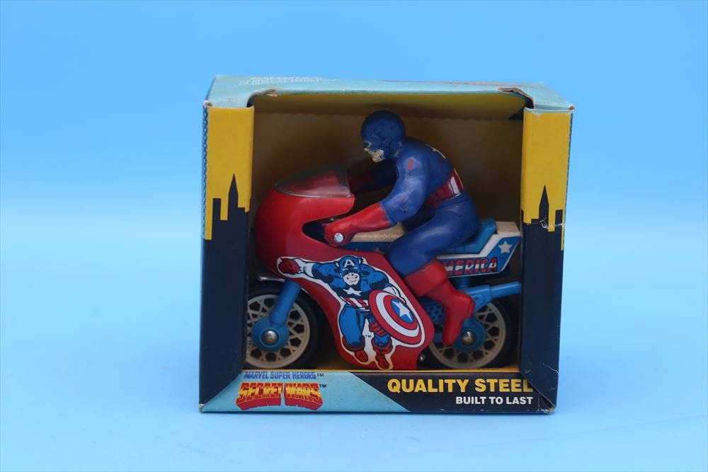 80s Buddy L Marvel Super Heroes Secret Wars captain America Bike ...