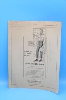 40s RAA NEWS LEVI'S AD/ơ ꡼Х 