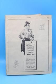 40s RAA NEWS LEVI'S AD/ơ ꡼Х 