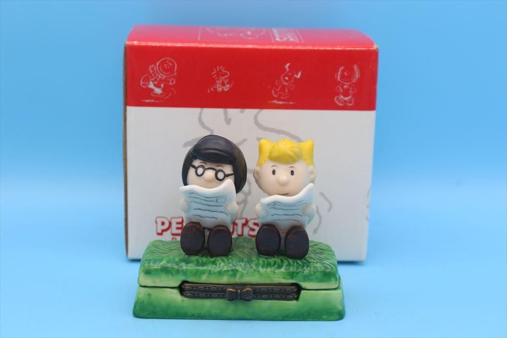 Flambro Imports社製 Peanuts Trinket Box/マーシー&サリー トリンケットボックス Flambro Imports社製 Peanuts Trinket Box/マーシー&サリー トリンケットボックス