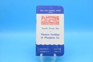 50s PLANTERS pocket note/ơ