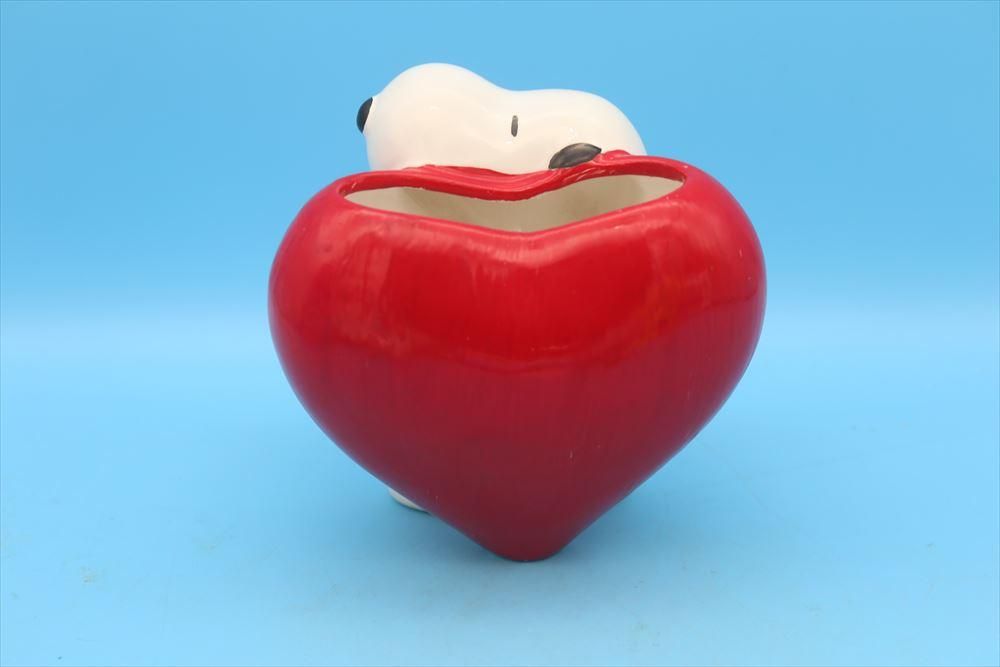 80s Willitts Snoopy heart Planter/スヌーピー ハート