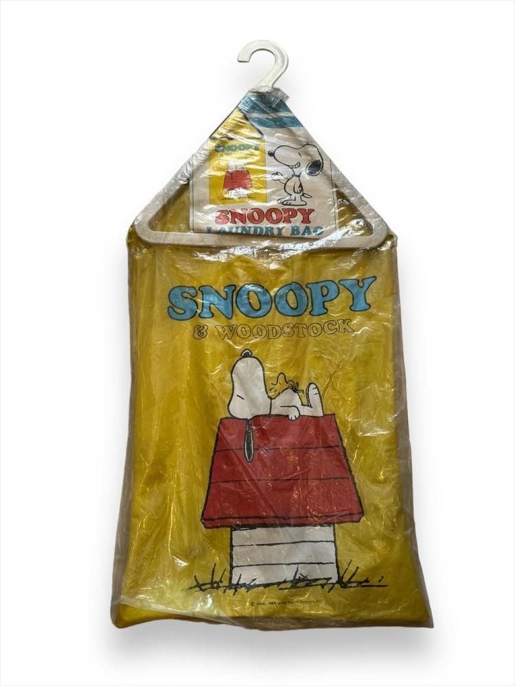 【10％OFF】 peanuts Vintage snoopy ランドリーバッグ bag/スヌーピー laundry ピーナッツ、スヌーピー