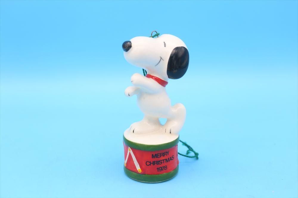 最低価格の 70s Determined Snoopy Christmas 1978 ornament/スヌーピー スヌーピー