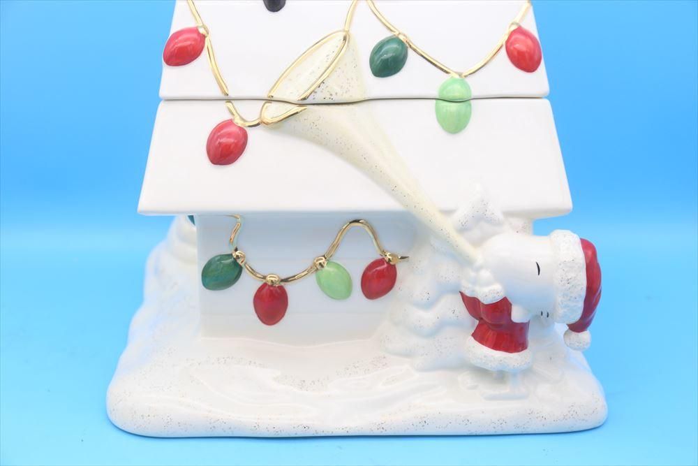 Lenox Peanuts Snoopy Christmas Cookie Jar/レノックス Lenox Peanuts Snoopy Christmas Cookie Jar/レノックス