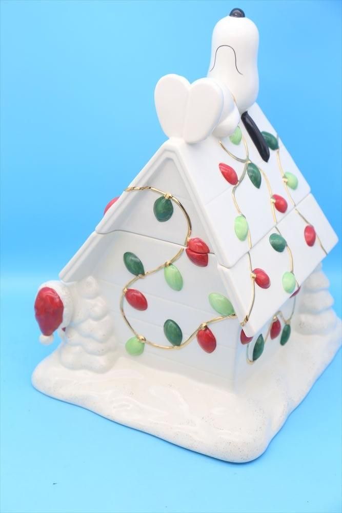 Lenox Peanuts Snoopy Christmas Cookie Jar/レノックス Lenox Peanuts Snoopy Christmas Cookie Jar/レノックス