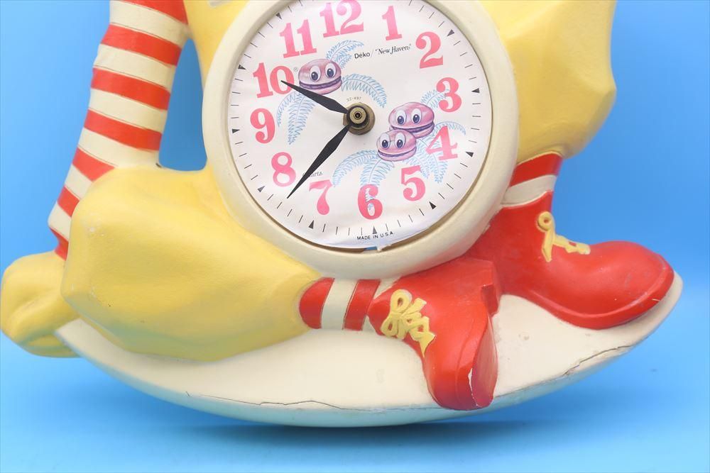 vintage McDonald 壁掛け時計　マクドナルド a73d1c8533531779e69c1720d71718