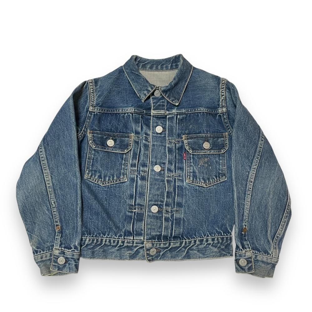 50's LEVIS 507Bxx 片面タブ KIds デニムジャケット 50's LEVIS 507Bxx 片面タブ KIds デニムジャケット