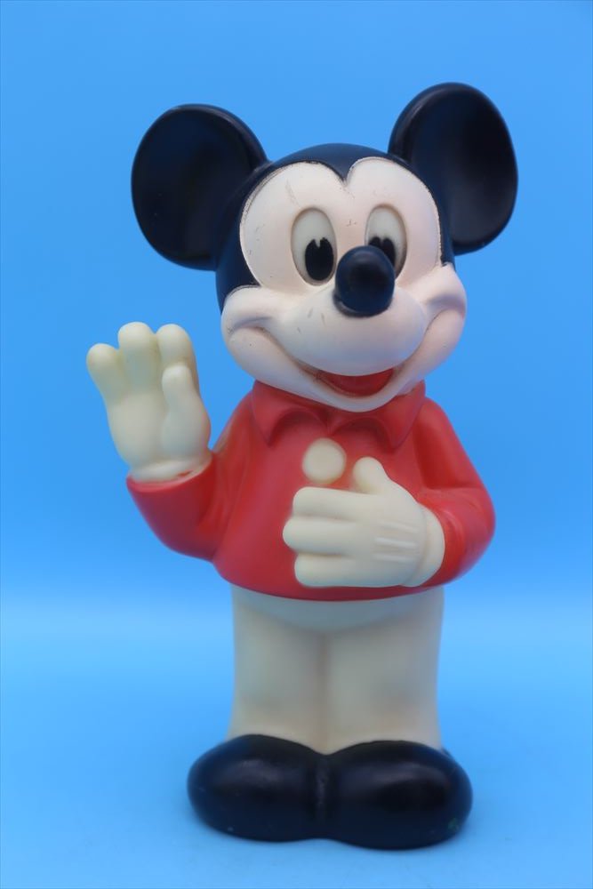 70s Gabriel Mickey Mouse Rubber Doll/ミッキーマウス ヴィンテージ