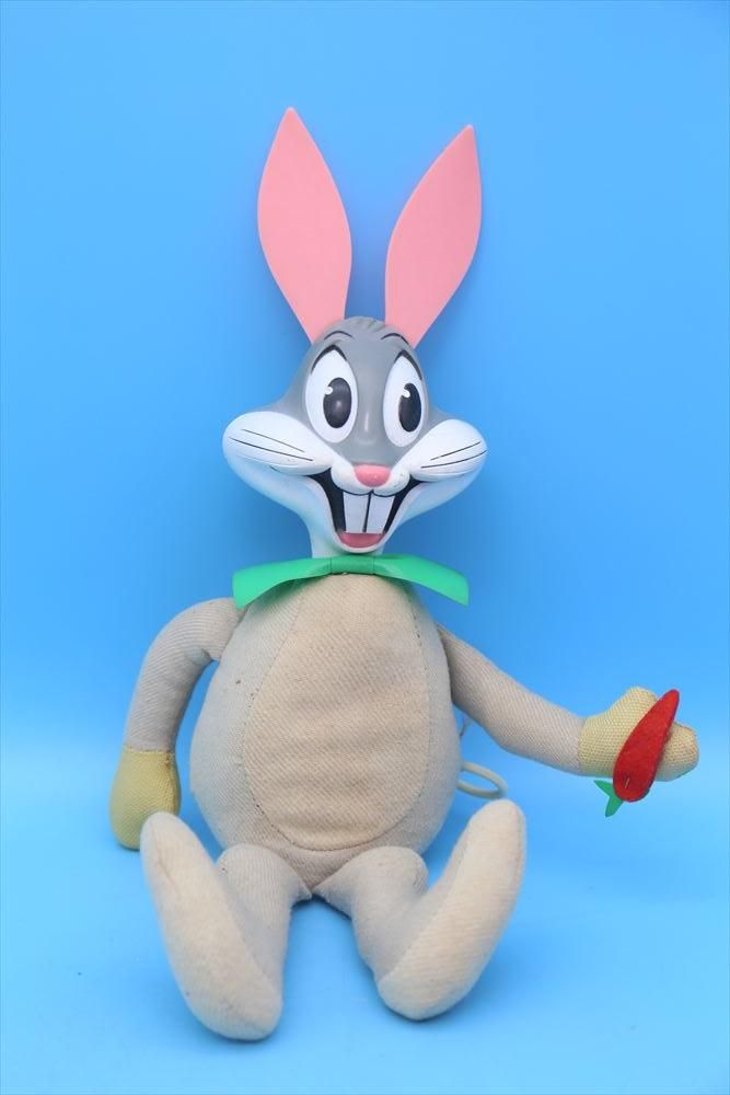USAレトロ　バックスバニー 音声ぬいぐるみ完動品　Bugs Bunny　昭和 USAレトロ バックスバニー 音声ぬいぐるみ完動品 Bugs Bunny