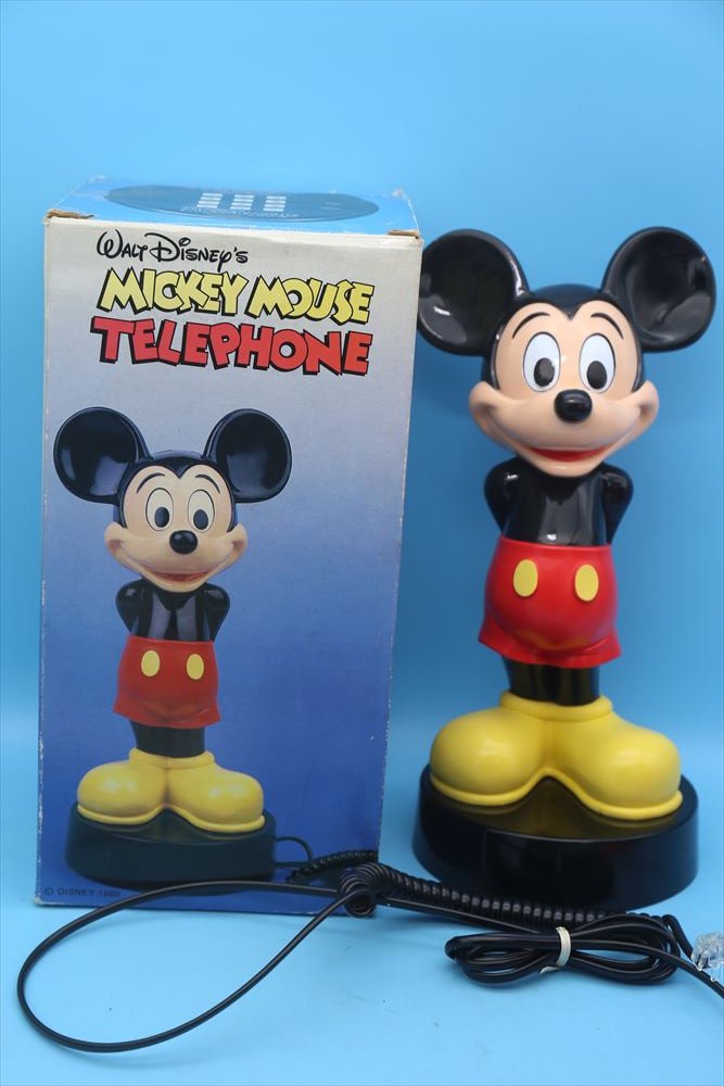 80s Mickey Mouse telephone/ミッキーマウス 電話機/ヴィンテージ