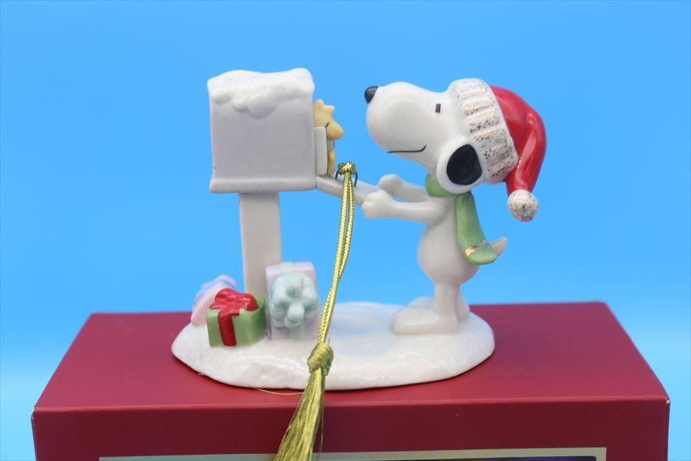 お歳暮 時期 2020 Lenox Peanuts Snoopy's Letter To Santa/スヌーピー スヌーピー