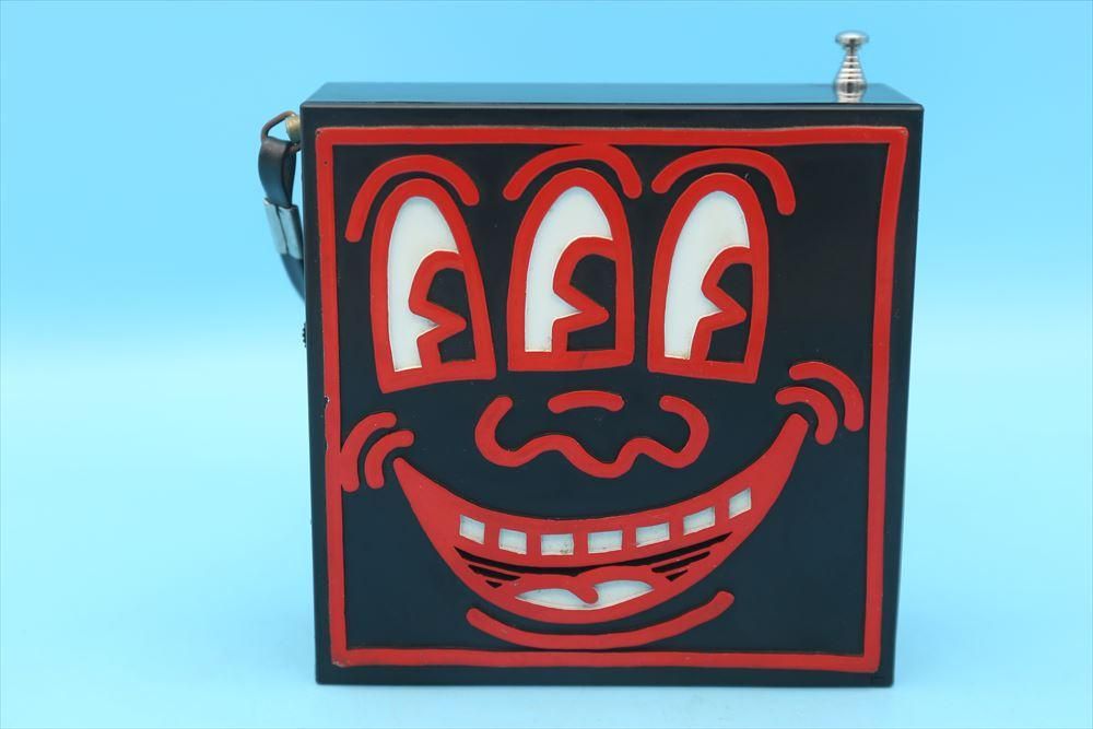 80s Keith Haring The Pop Shop Radio/three-eyed face 80s Keith Haring The Pop Shop Radio/three-eyed face