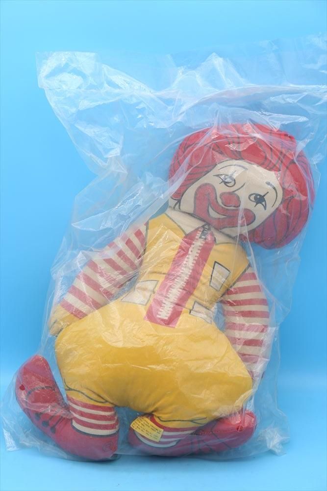 70s McDonald's Ronald McDonald Pillow Doll/ヴィンテージ 70s McDonald's Ronald McDonald Pillow Doll/ヴィンテージ