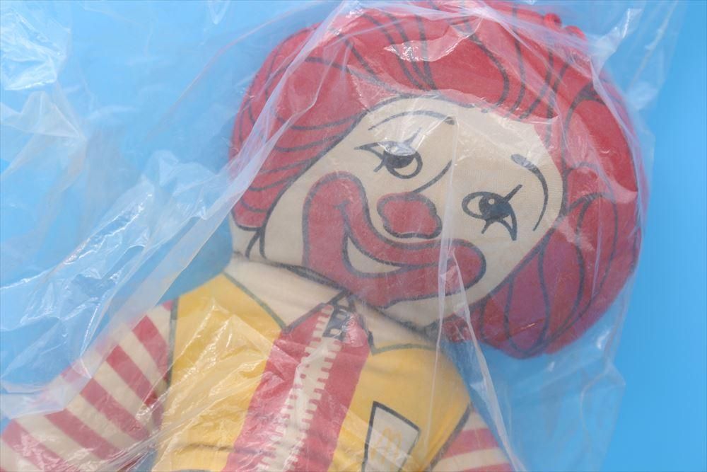 70s McDonald's Ronald McDonald Pillow Doll/ヴィンテージ 70s McDonald's Ronald McDonald Pillow Doll/ヴィンテージ