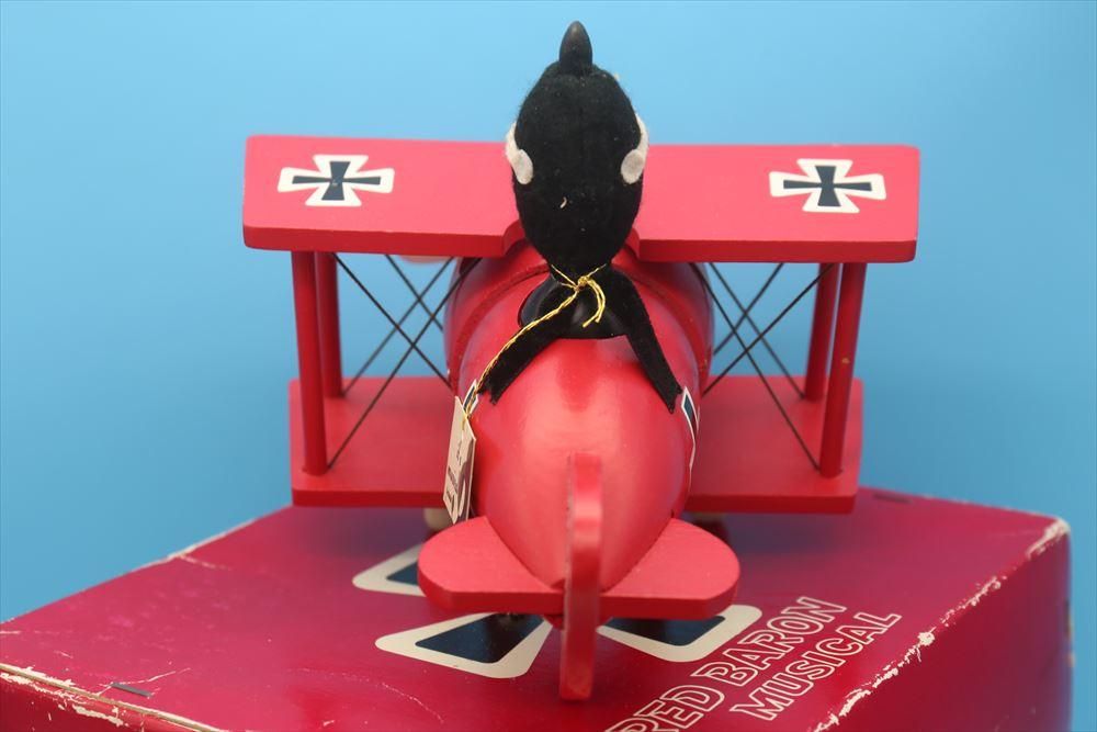 70s Schmid RED BARON Music Box/スヌーピー レッドバロン 70s Schmid RED BARON Music Box/スヌーピー レッドバロン