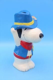 80s Determined Snoopy Sheriff Bank/̡ԡ   Х/Ȣ