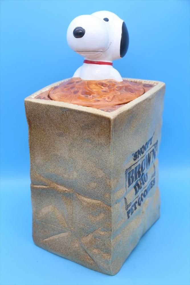 スヌーピー クッキージャー　snoopy peanuts ビンテージ スヌーピークッキージャー | インディヒナ | AMERICAN JUNK