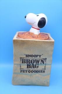 80s Con agra Snoopy Pet Snack Jar/̡ԡ å㡼