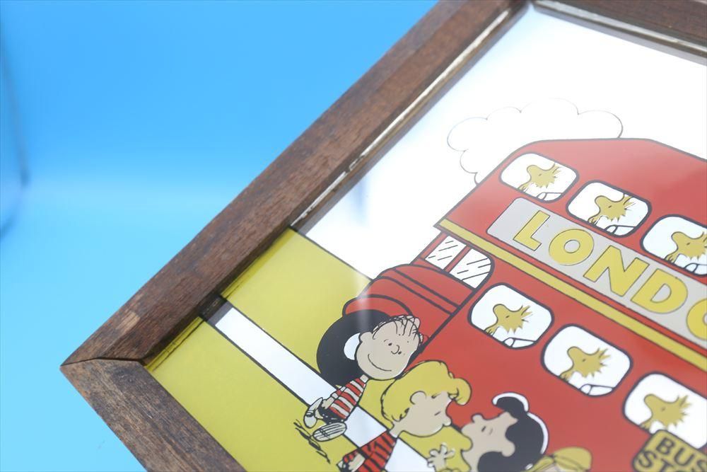 70s Peanuts London Bus Mirror /ロンドンバス/ヴィンテージ 70s Peanuts London Bus Mirror /ロンドンバス/ヴィンテージ