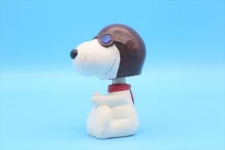 70s Determined SNOOPY FLYING ACE Bobblehead/̡ԡ ե饤󥰥󿶤