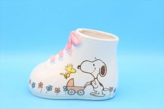 Determined Productions Snoopy and Woodstock Baby Shoe Planter/̡ԡ ץ󥿡