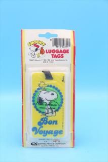 70s AVIVA Snoopy Luggage Tag /ơ ̡ԡ ʪ/̤