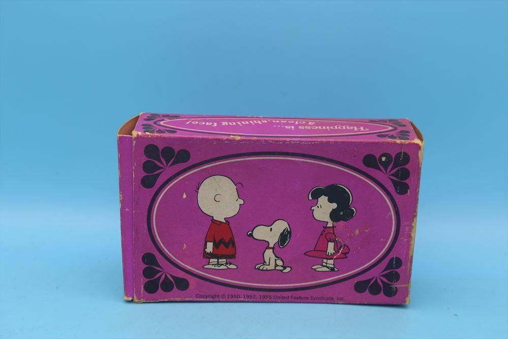 70s Avon Peanuts Snoopy ソープセット/ヴィンテージ 石鹸