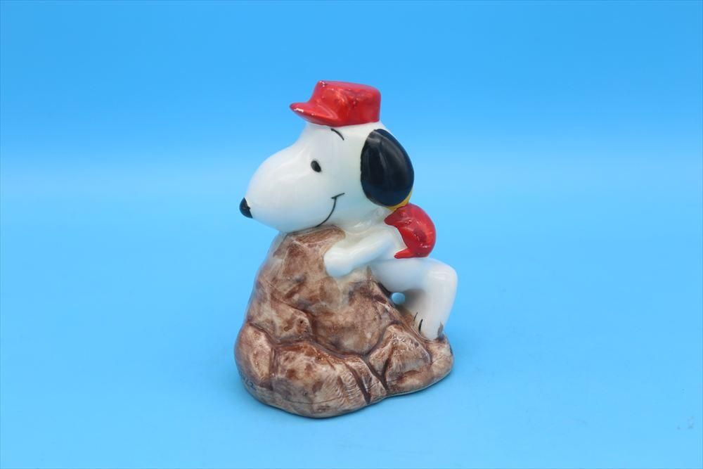 80s Butterfly Originals Snoopy Paperweight/ロッククライミング