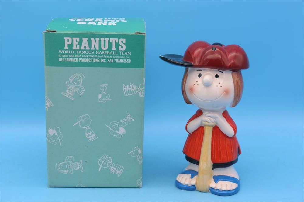 スヌーピ　ペパーミントパティ バンク　ベースボールシリーズ スヌーピ ペパーミントパティ バンク ベースボールシリーズ