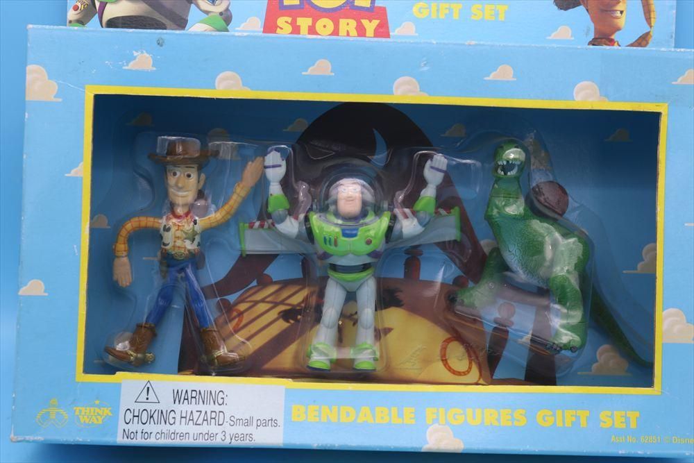 Thinkway Disney TOY STORY Bendable Figures Gift Set/シンクウェイ