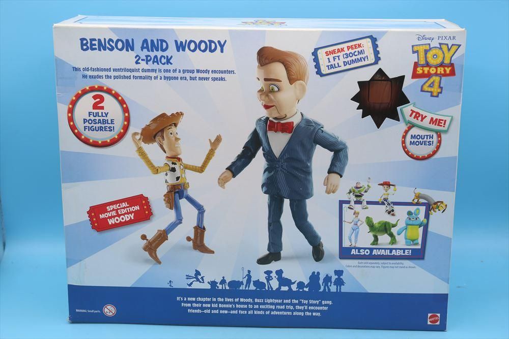 トイ・ストーリー4 BensonとWoody 2-Pack ベンソン＆ウッディ Disney Pixar Toy Story 4 Benson and Woody Figure 2-Pack | eBay